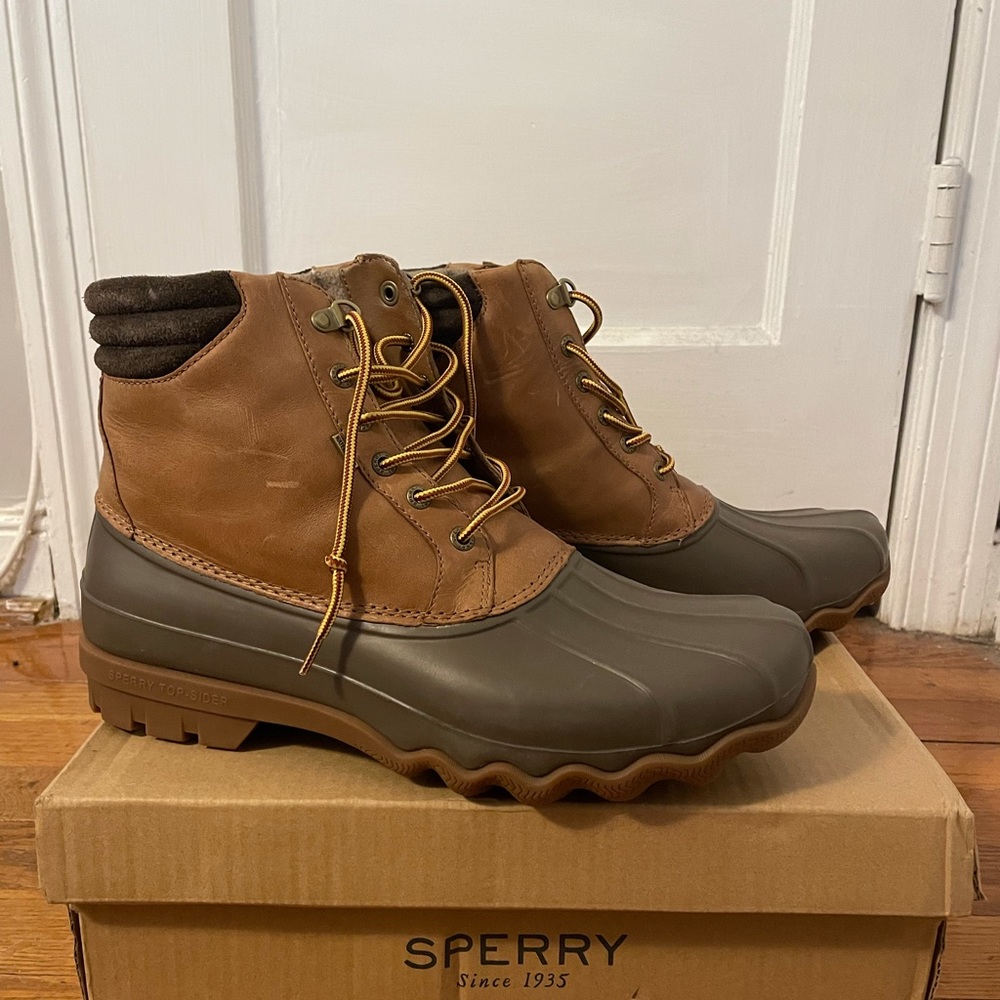 Men’s Sperry Topsider Avenue Duck Boot Size 11